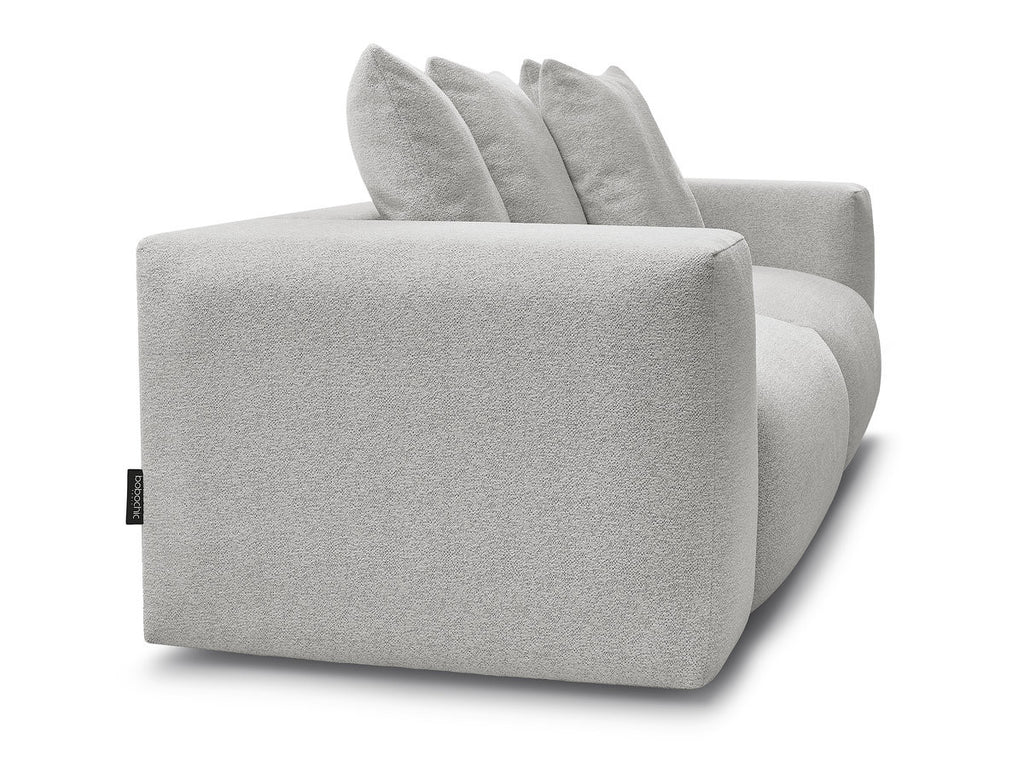 Voltaire - Modular Fixed Straight Sofa - Mottled Fabric