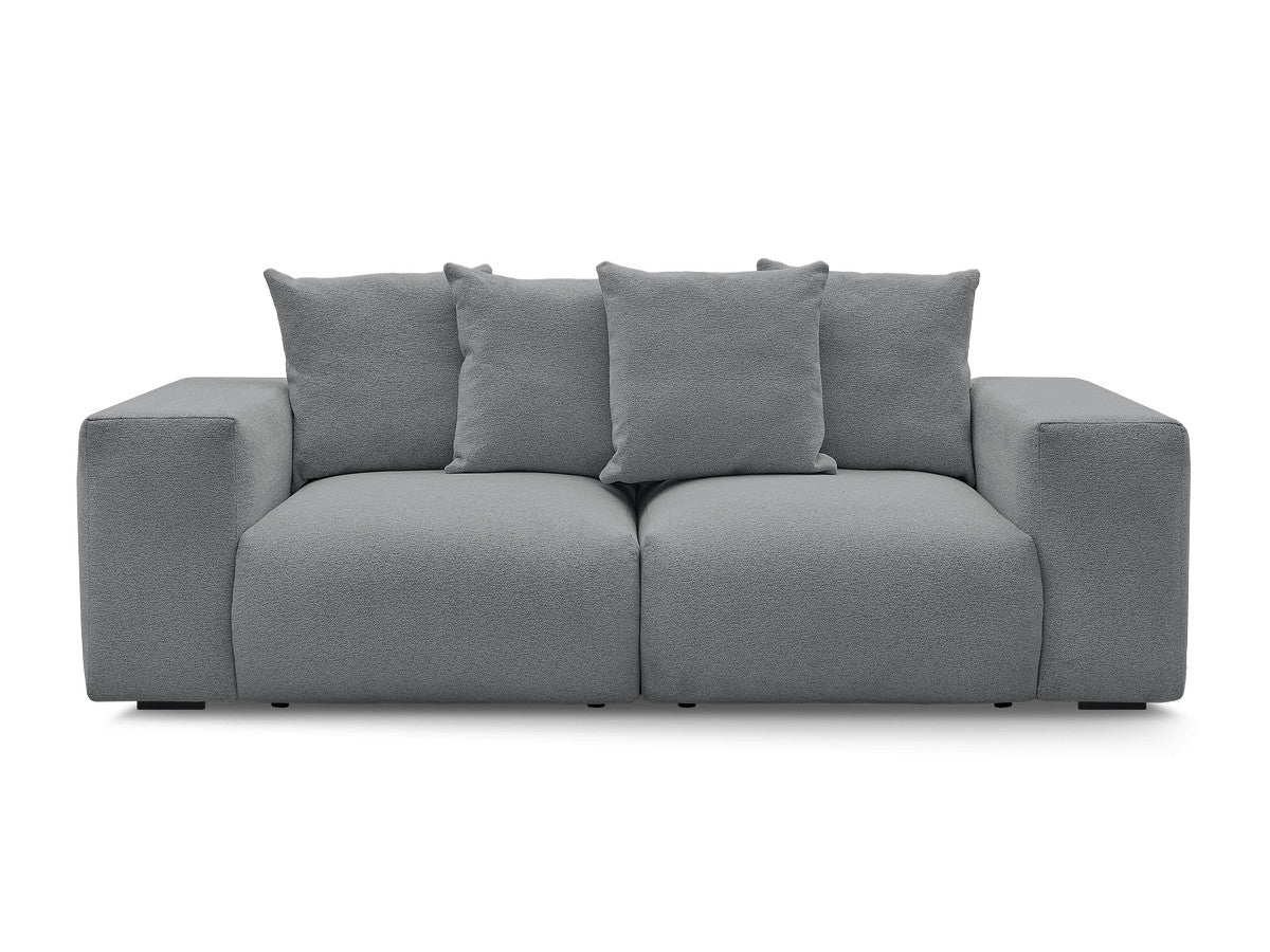 Voltaire - Modular Fixed Straight Sofa - Mottled Fabric
