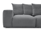 Voltaire - Modular Fixed Straight Sofa - Mottled Fabric