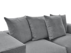 Voltaire - Modular Fixed Straight Sofa - Mottled Fabric