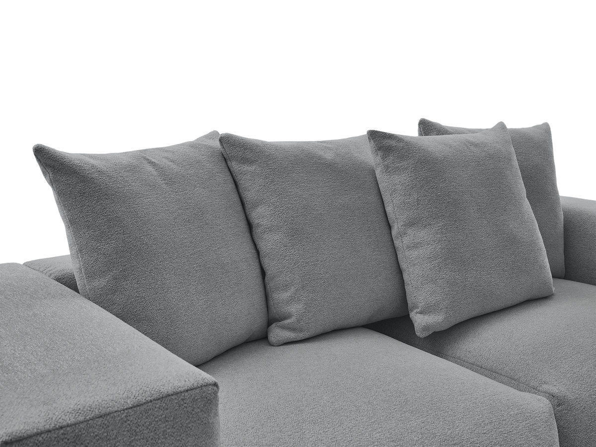 Voltaire - Modular Fixed Straight Sofa - Mottled Fabric
