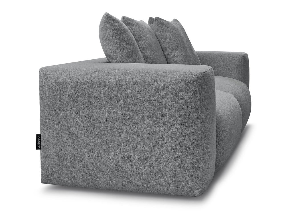 Voltaire - Modular Fixed Straight Sofa - Mottled Fabric
