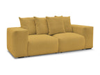 Voltaire - Modular Fixed Straight Sofa - Mottled Fabric