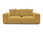 Voltaire - Modular Fixed Straight Sofa - Mottled Fabric