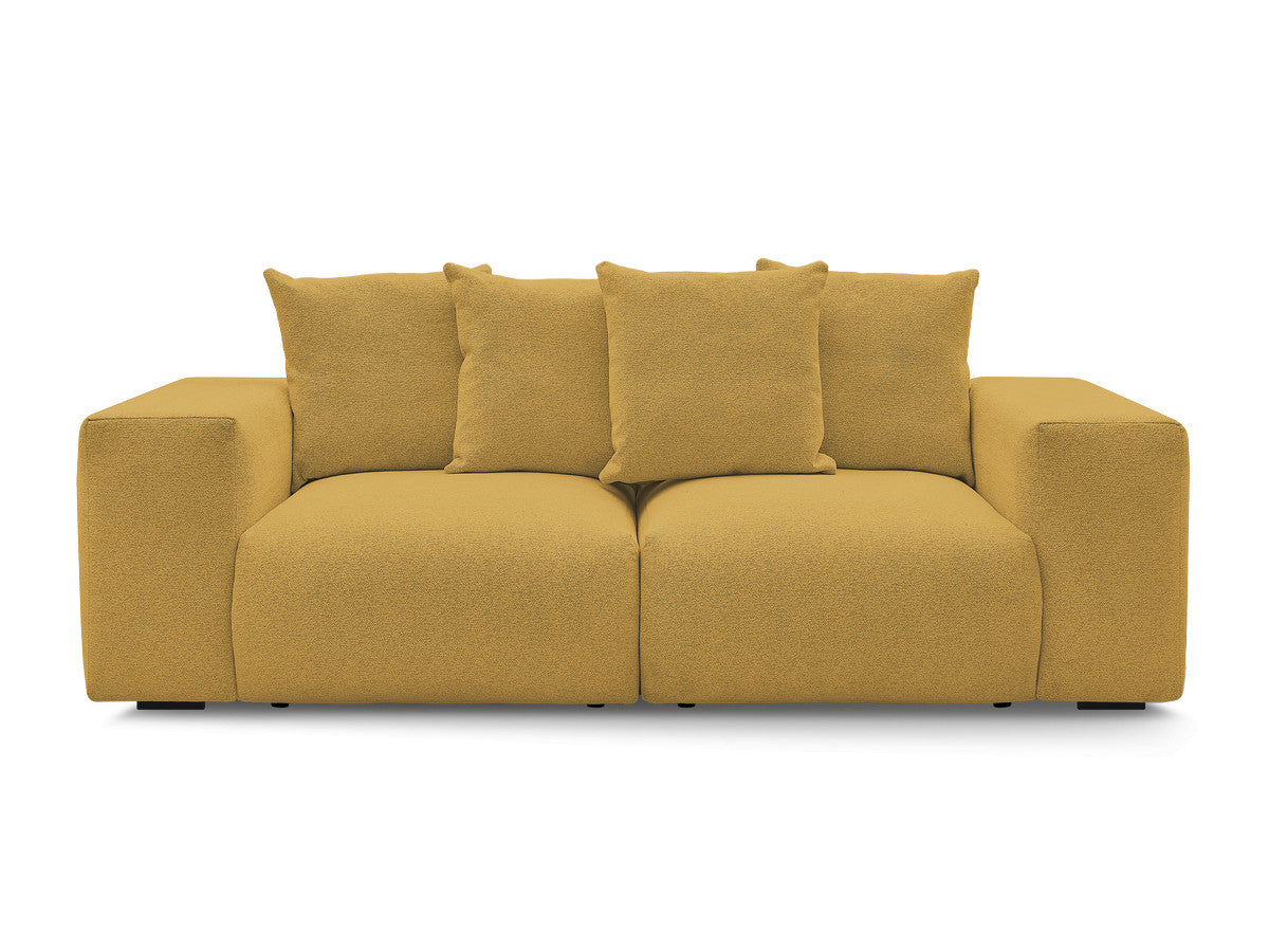 Voltaire - Modular Fixed Straight Sofa - Mottled Fabric