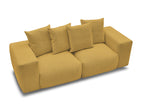 Voltaire - Modular Fixed Straight Sofa - Mottled Fabric