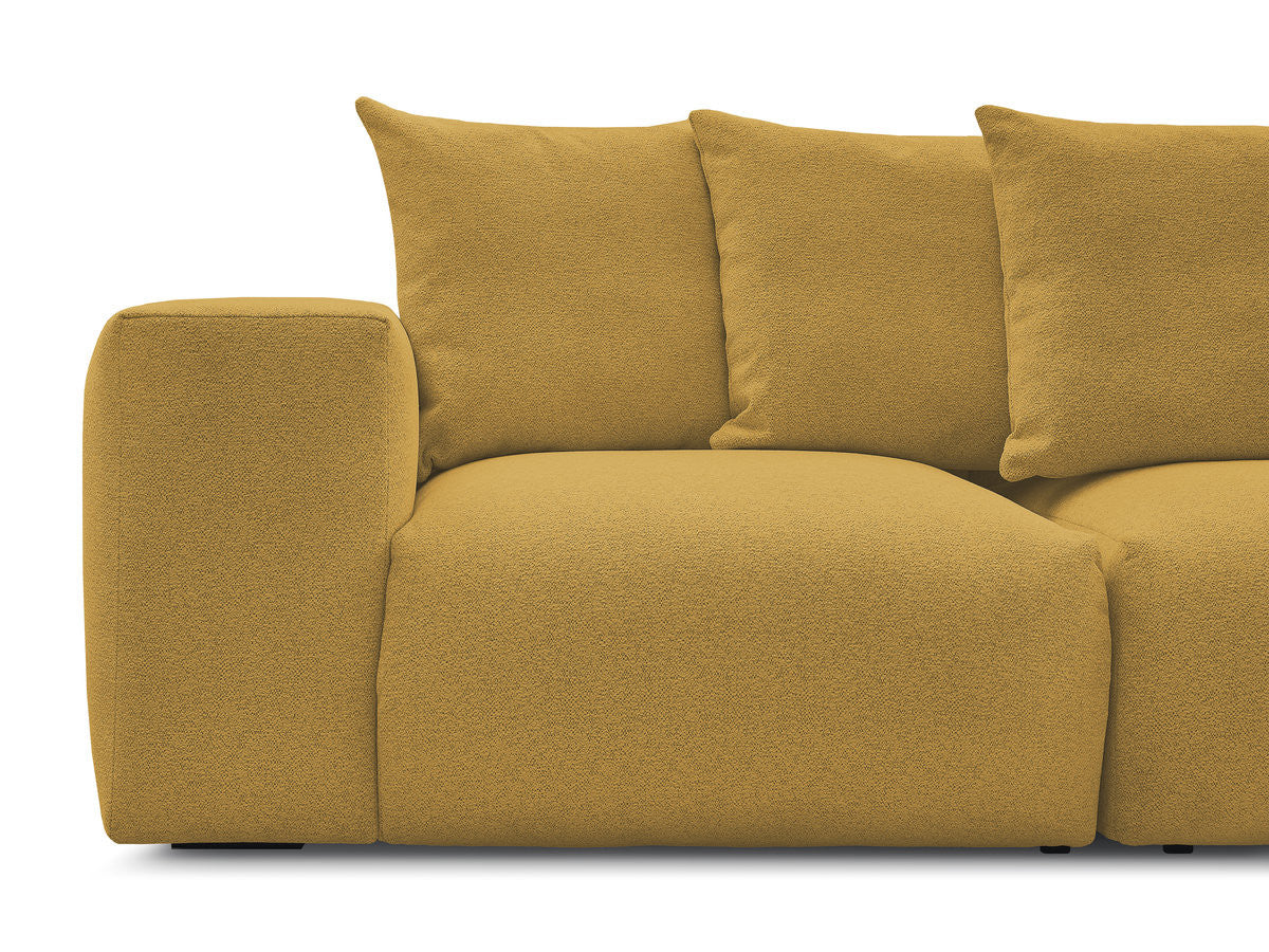 Voltaire - Modular Fixed Straight Sofa - Mottled Fabric