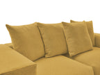 Voltaire - Modular Fixed Straight Sofa - Mottled Fabric