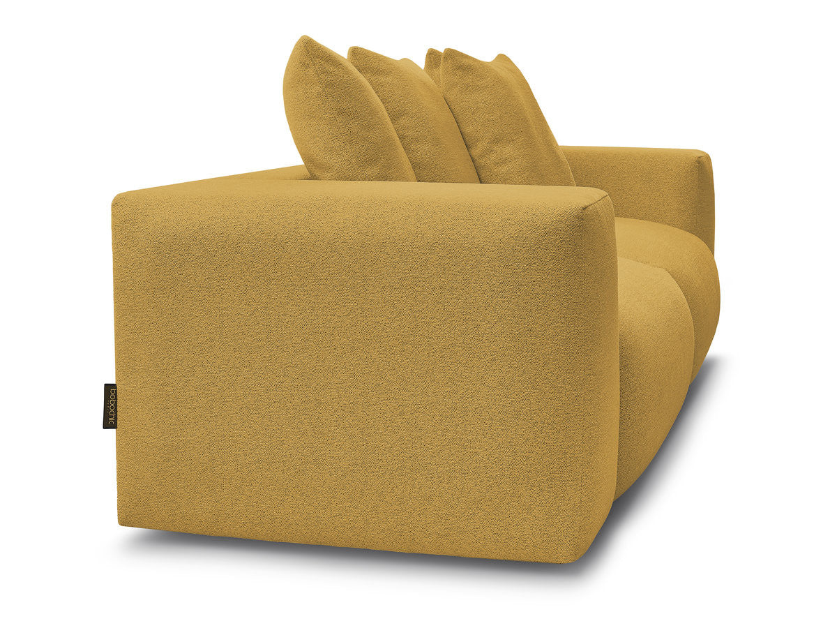 Voltaire - Modular Fixed Straight Sofa - Mottled Fabric