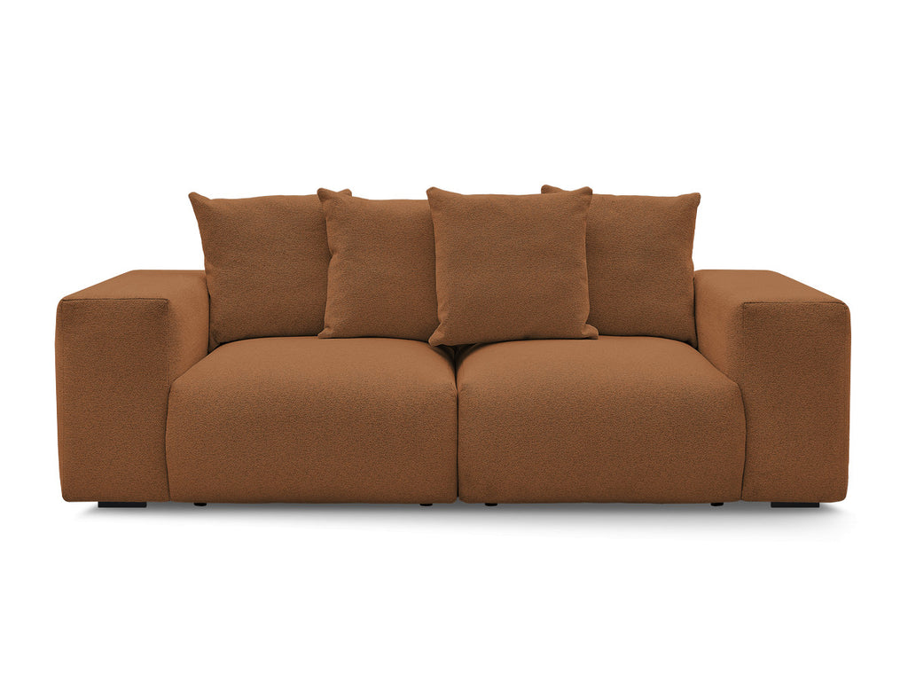 Voltaire - Modular Fixed Straight Sofa - Mottled Fabric