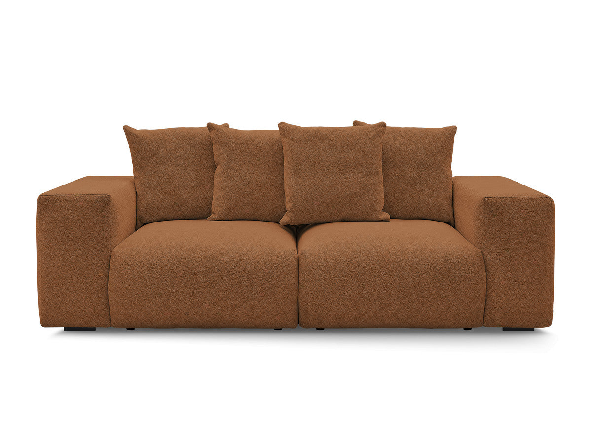 Voltaire - Modular Fixed Straight Sofa - Mottled Fabric