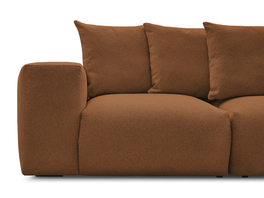 Voltaire - Modular Fixed Straight Sofa - Mottled Fabric
