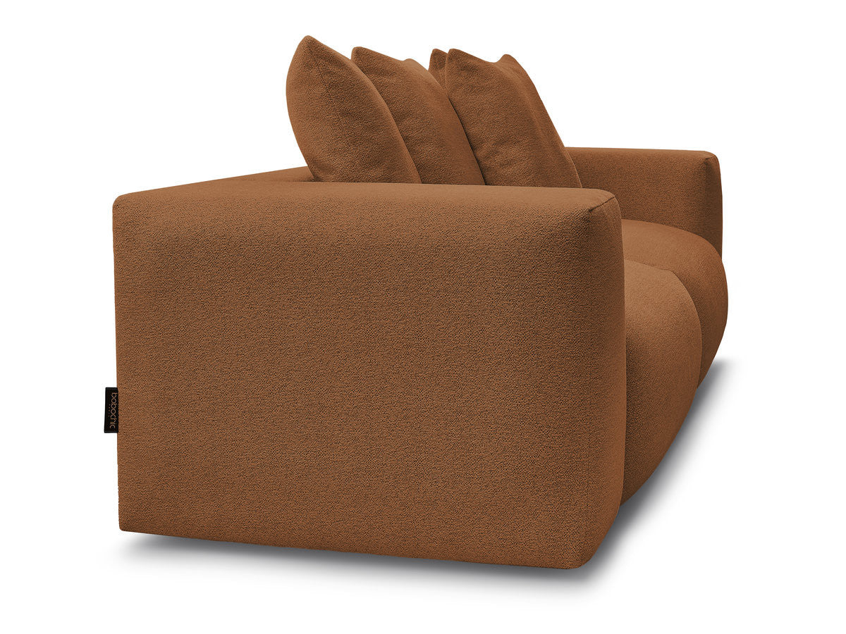 Voltaire - Modular Fixed Straight Sofa - Mottled Fabric