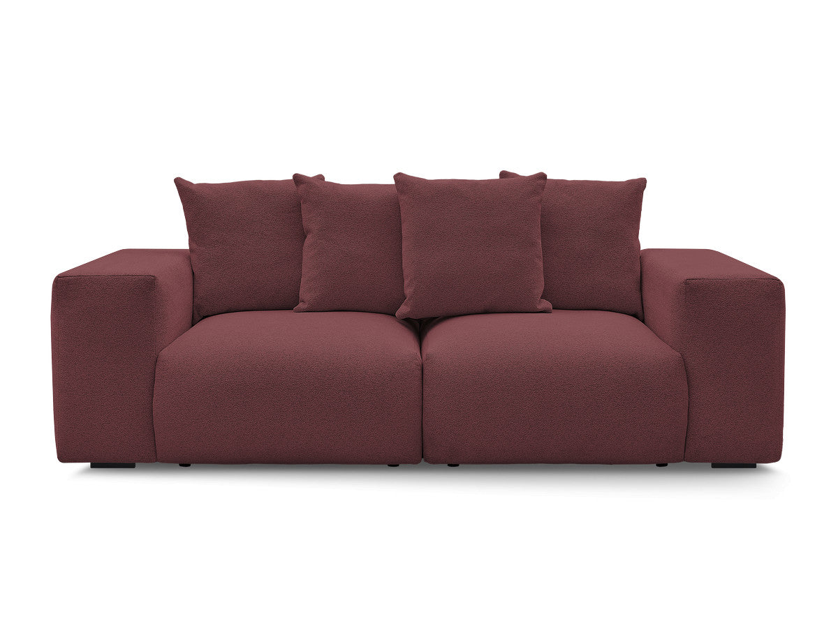 Voltaire - Modular Fixed Straight Sofa - Mottled Fabric