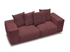 Voltaire - Modular Fixed Straight Sofa - Mottled Fabric