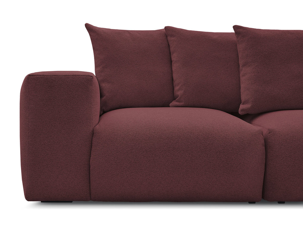 Voltaire - Modular Fixed Straight Sofa - Mottled Fabric