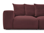 Voltaire - Modular Fixed Straight Sofa - Mottled Fabric