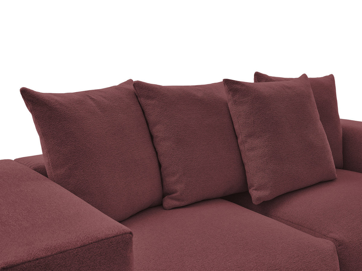 Voltaire - Modular Fixed Straight Sofa - Mottled Fabric