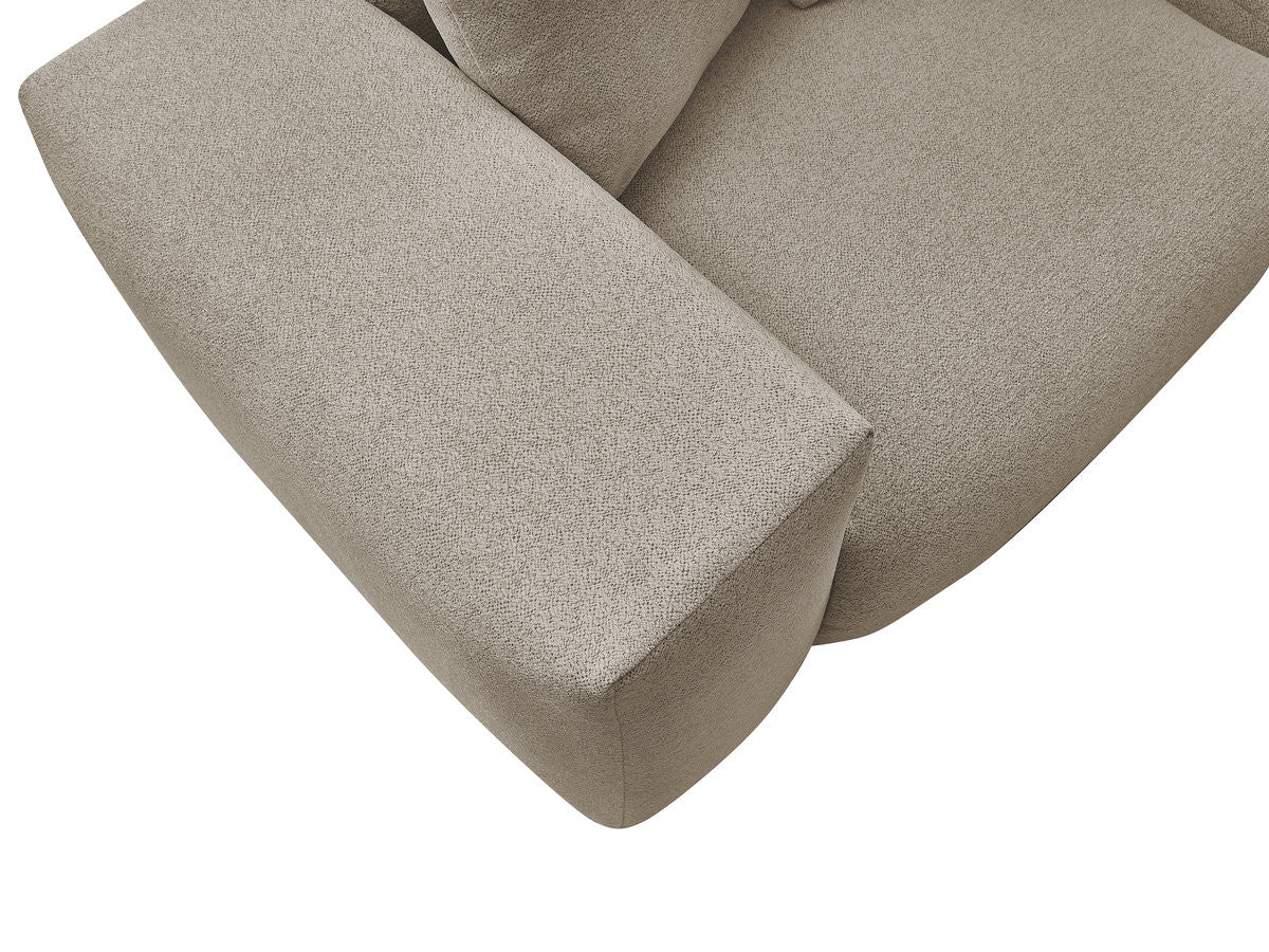 Voltaire - Modular Fixed Straight Sofa - Mottled Fabric