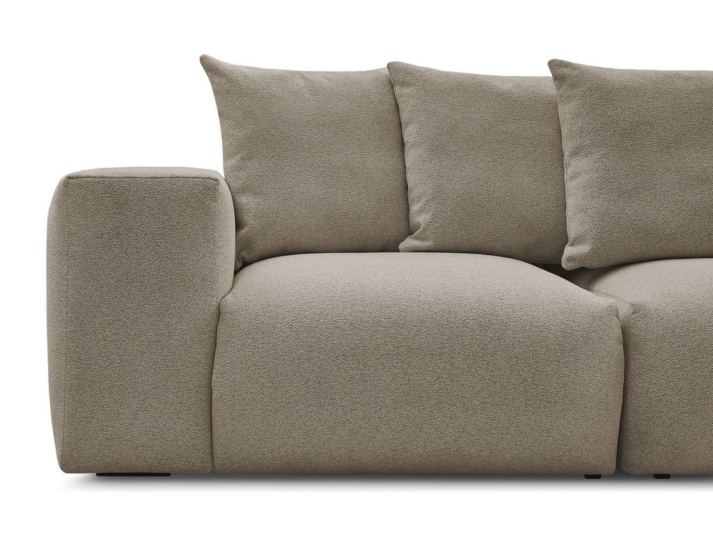 Voltaire - Modular Fixed Straight Sofa - Mottled Fabric