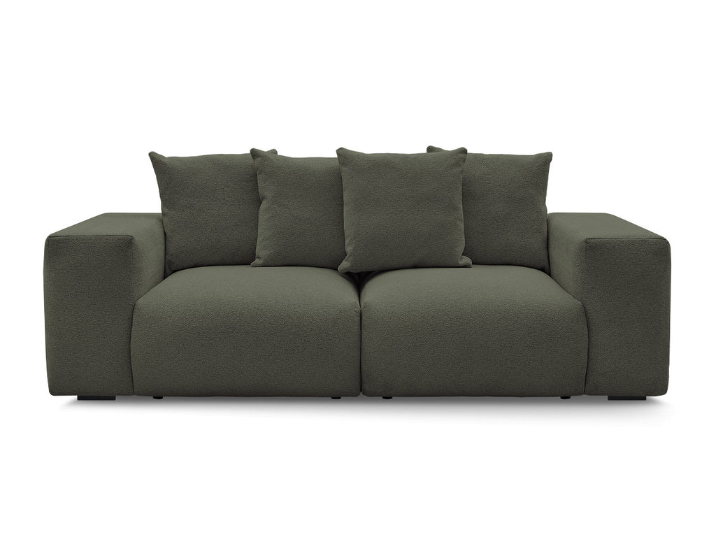 Voltaire - Modular Fixed Straight Sofa - Mottled Fabric