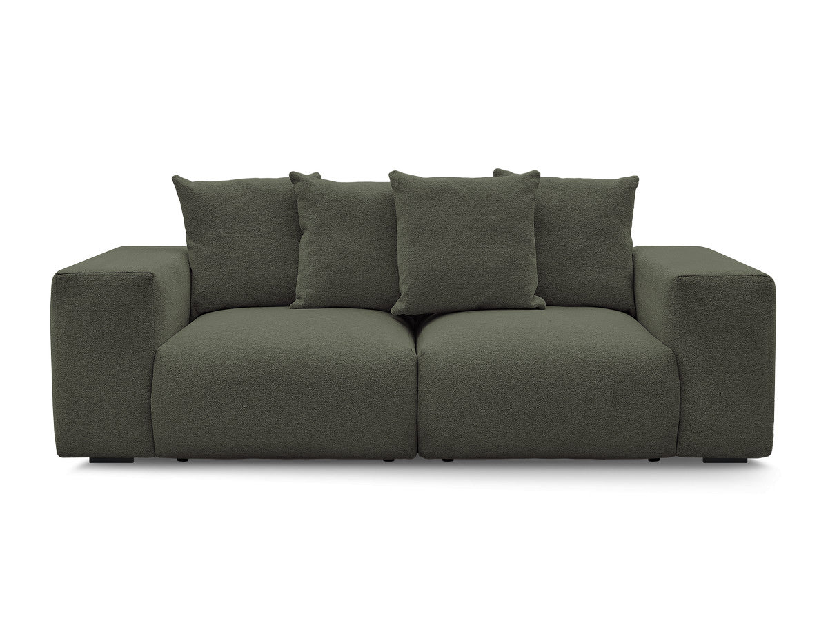Voltaire - Modular Fixed Straight Sofa - Mottled Fabric
