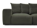 Voltaire - Modular Fixed Straight Sofa - Mottled Fabric