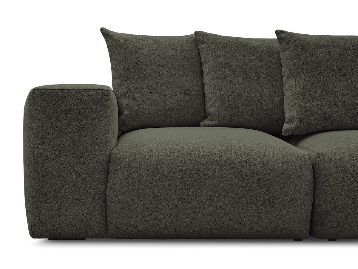 Voltaire - Modular Fixed Straight Sofa - Mottled Fabric
