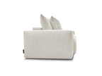 Voltaire - Fixed Straight 3-Seater Sofa - Heathered Fabric