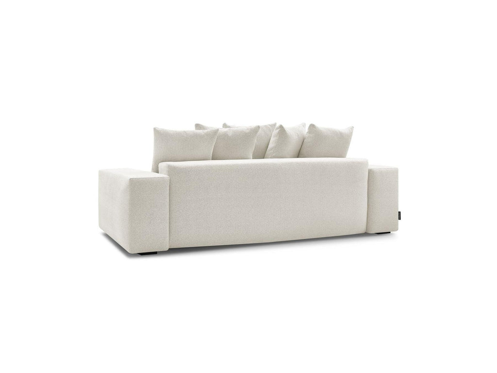 Voltaire - Fixed Straight 3-Seater Sofa - Heathered Fabric