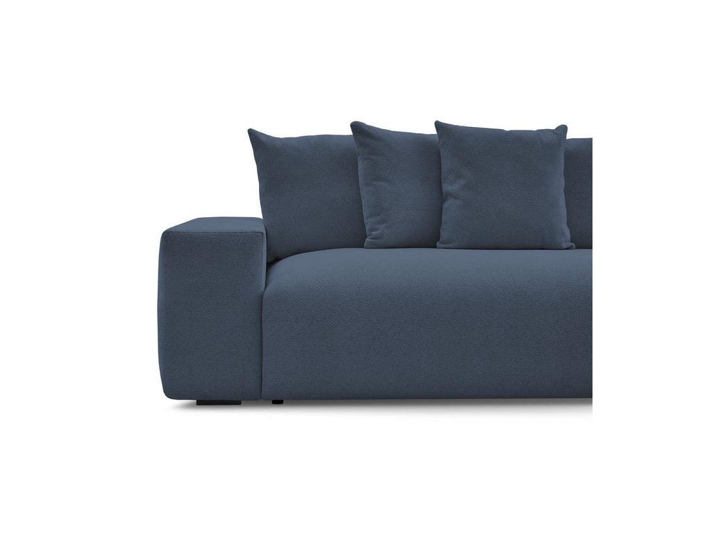 Voltaire - Fixed Straight 3-Seater Sofa - Heathered Fabric