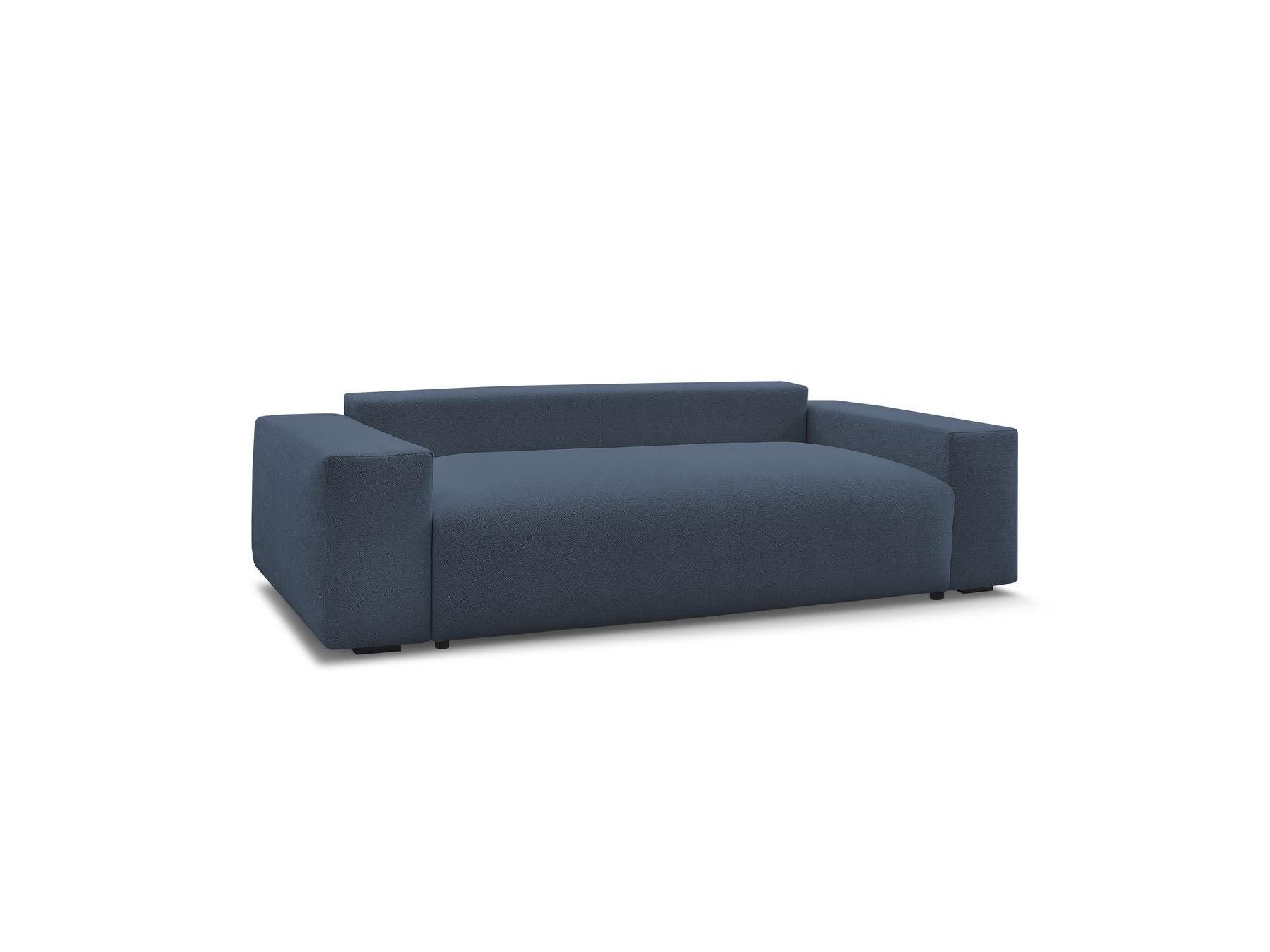 Voltaire - Fixed Straight 3-Seater Sofa - Heathered Fabric