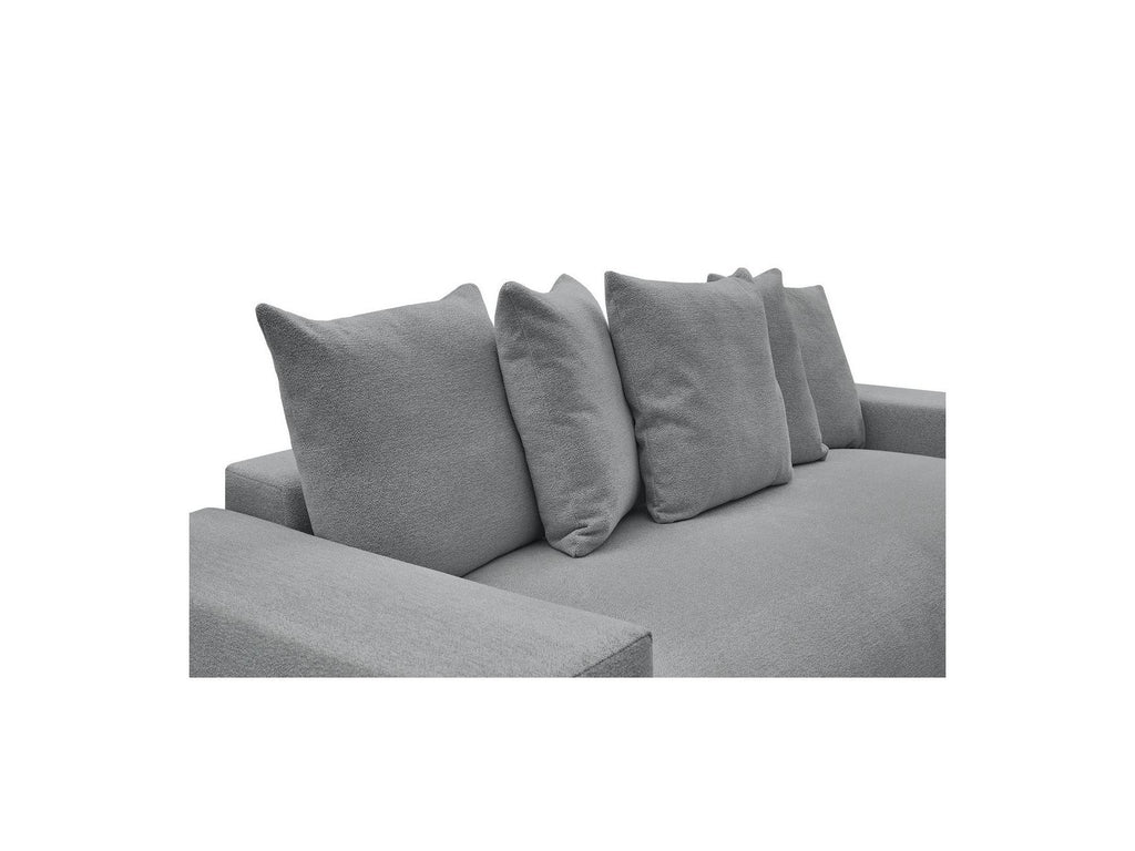 Voltaire - Fixed Straight 3-Seater Sofa - Heathered Fabric