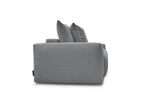 Voltaire - Fixed Straight 3-Seater Sofa - Heathered Fabric