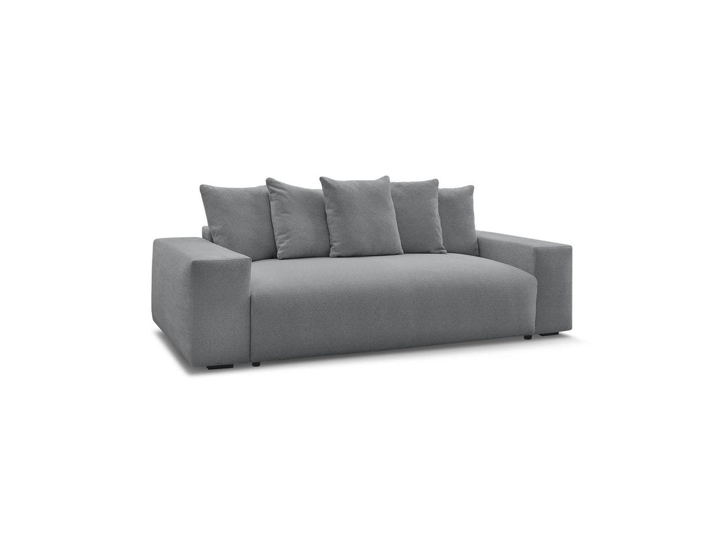 Voltaire - Fixed Straight 3-Seater Sofa - Heathered Fabric