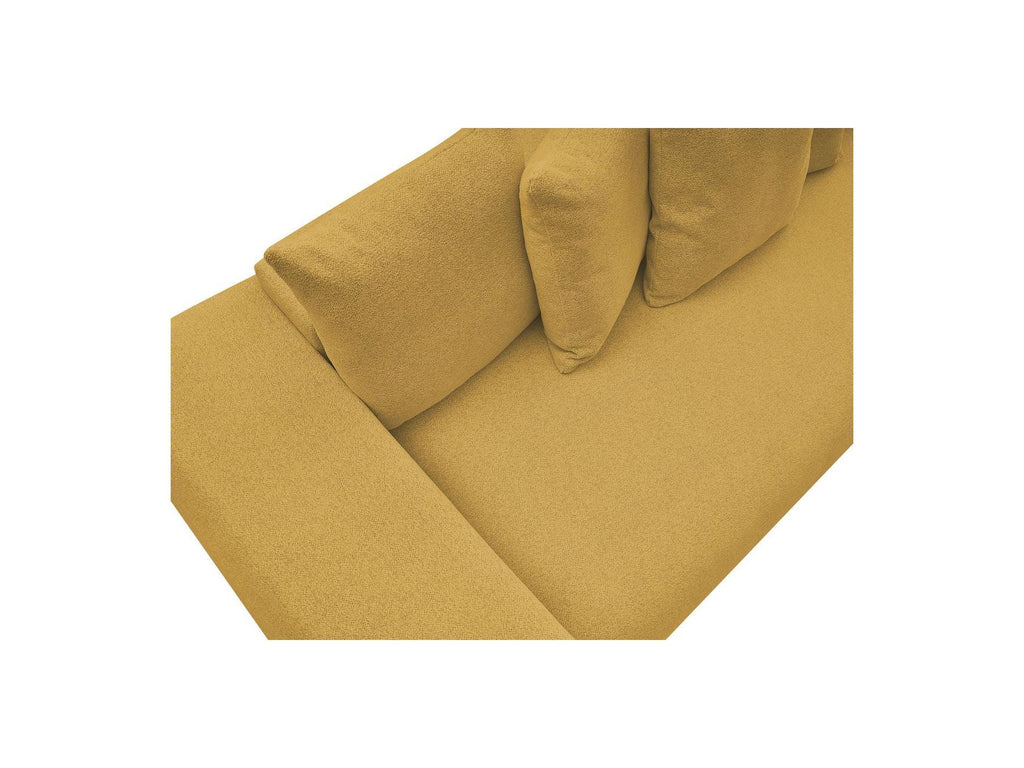 Voltaire - Fixed Straight 3-Seater Sofa - Heathered Fabric