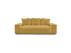 Voltaire - Fixed Straight 3-Seater Sofa - Heathered Fabric