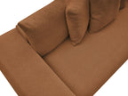 Voltaire - Fixed Straight 3-Seater Sofa - Heathered Fabric