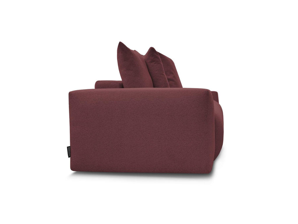 Voltaire - Fixed Straight 3-Seater Sofa - Heathered Fabric