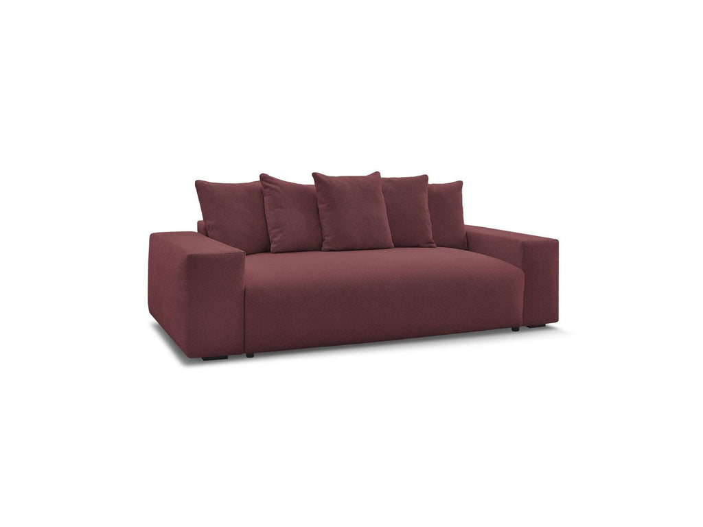 Voltaire - Fixed Straight 3-Seater Sofa - Heathered Fabric