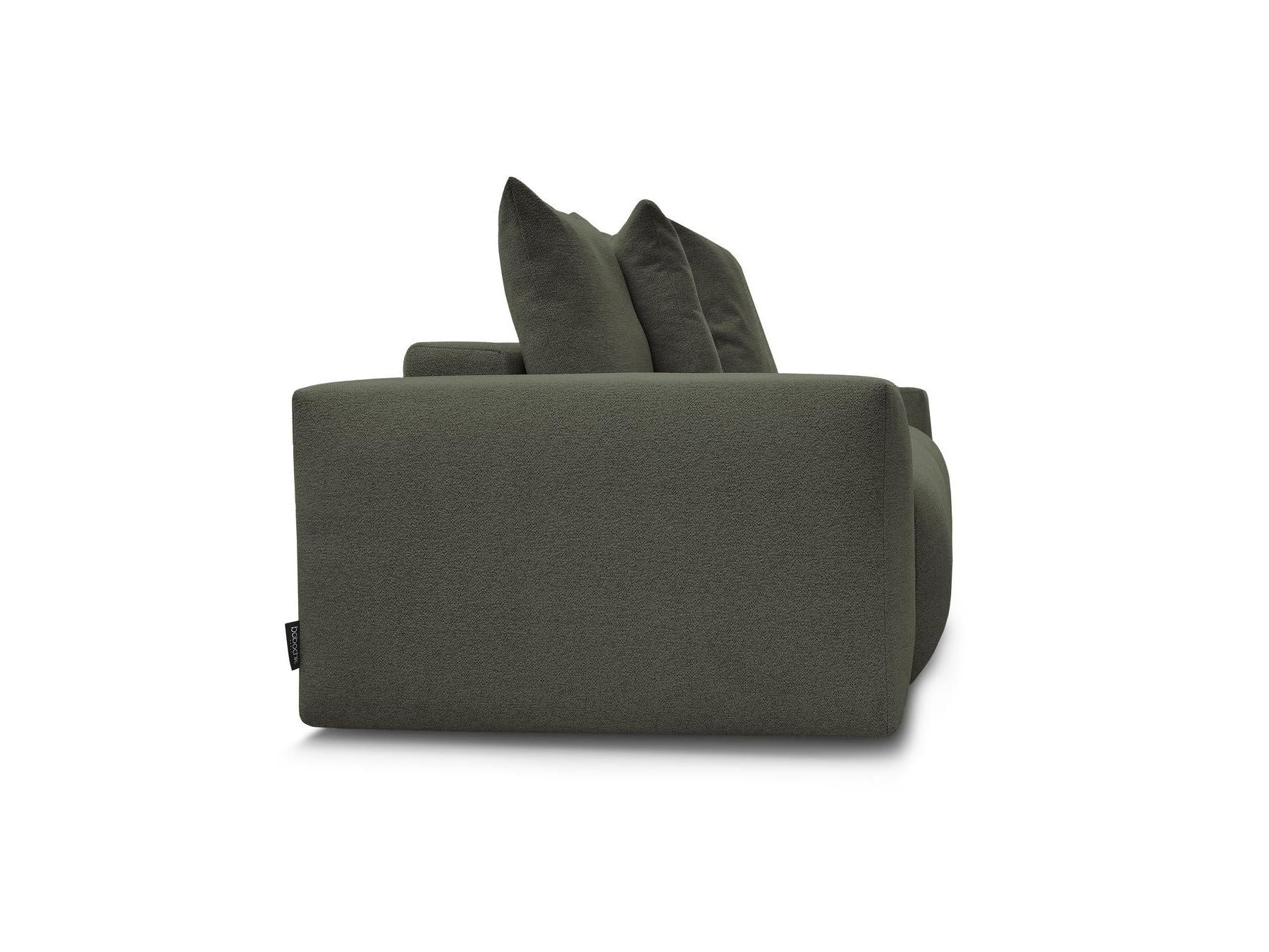 Voltaire - Fixed Straight 3-Seater Sofa - Heathered Fabric