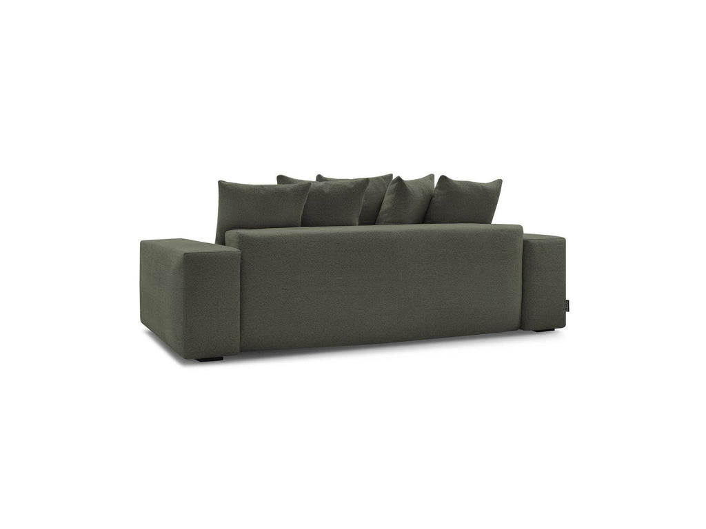 Voltaire - Fixed Straight 3-Seater Sofa - Heathered Fabric