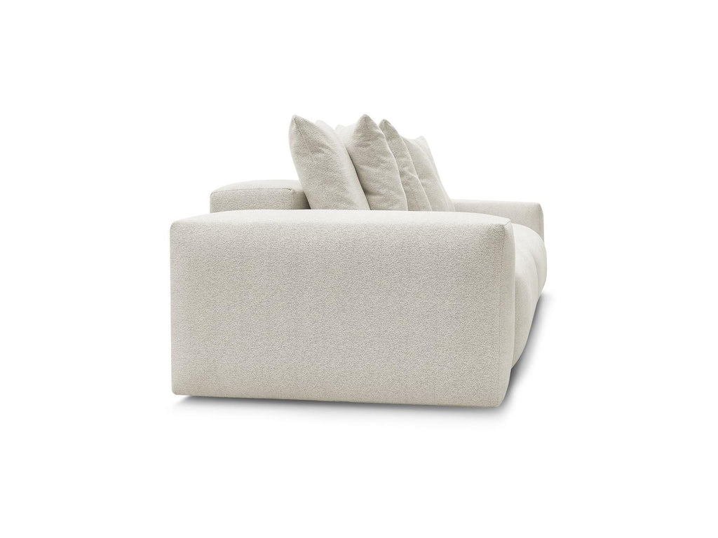 Voltaire - Canapé Droit Fixe 4 Places - Tissu Chiné