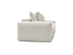 Voltaire - Canapé Droit Fixe 4 Places - Tissu Chiné