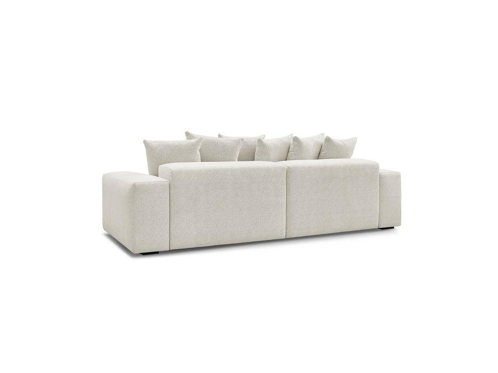 Voltaire - Canapé Droit Fixe 4 Places - Tissu Chiné