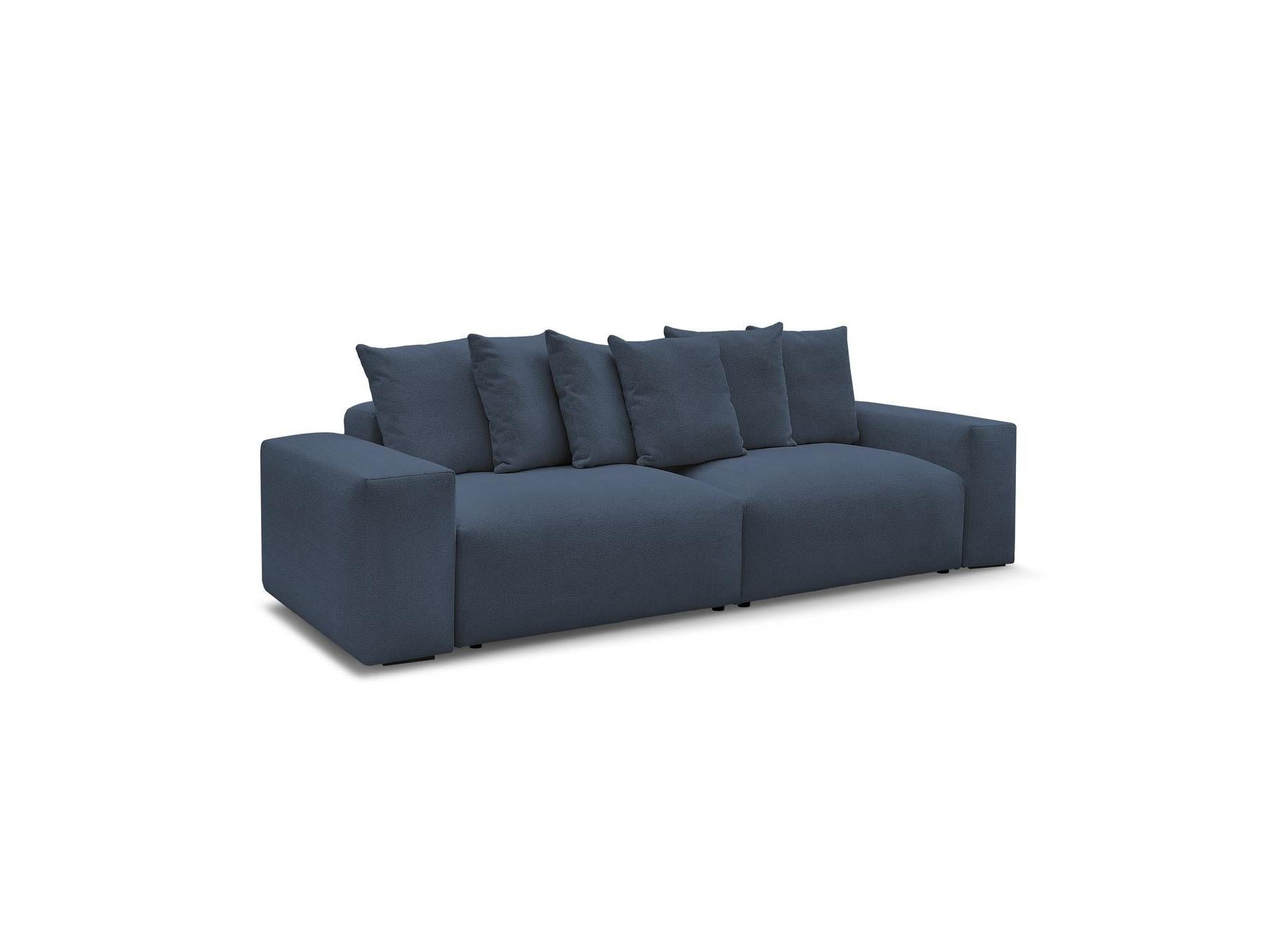 Voltaire - Canapé Droit Fixe 4 Places - Tissu Chiné