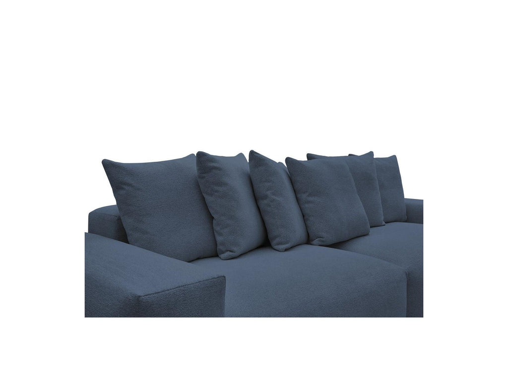 Voltaire - Canapé Droit Fixe 4 Places - Tissu Chiné