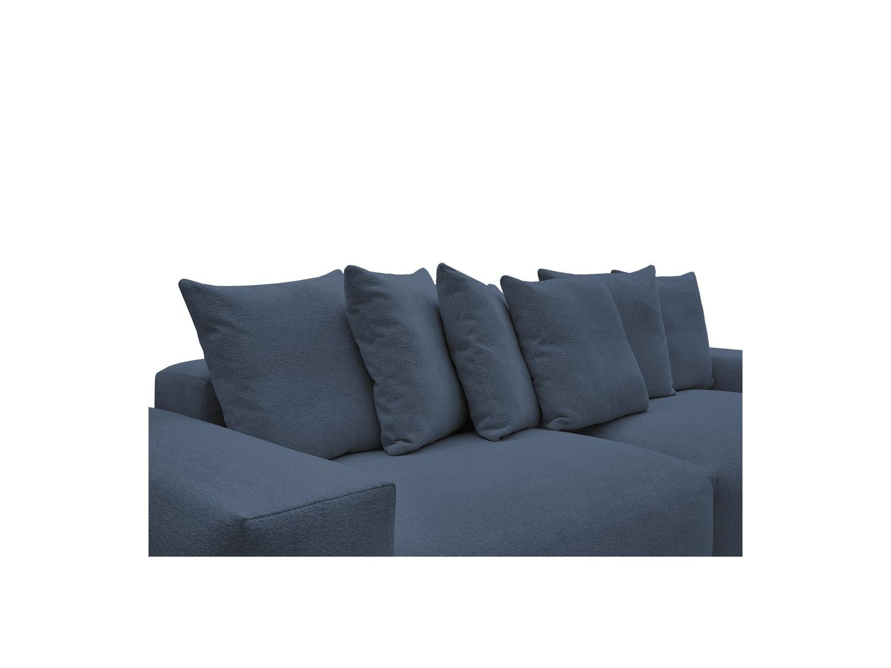 Voltaire - Canapé Droit Fixe 4 Places - Tissu Chiné