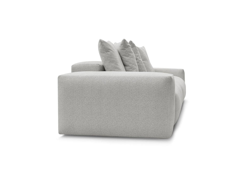 Voltaire - Canapé Droit Fixe 4 Places - Tissu Chiné