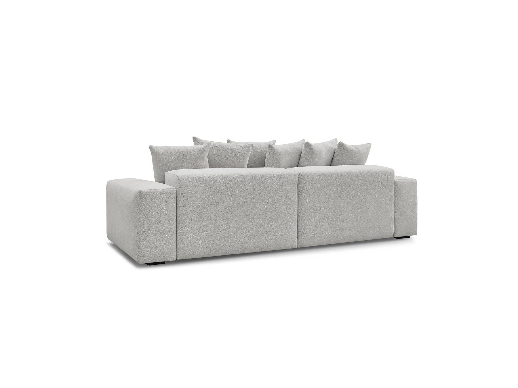 Voltaire - Canapé Droit Fixe 4 Places - Tissu Chiné